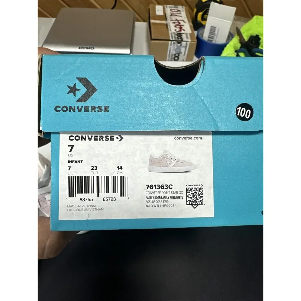 Converse Breakpoint Suede Ox Girls Sz 7